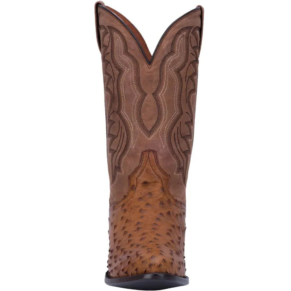 Dan Post Tempe - Mens Ostrich Leather Cowboy Boots - Hatcountry