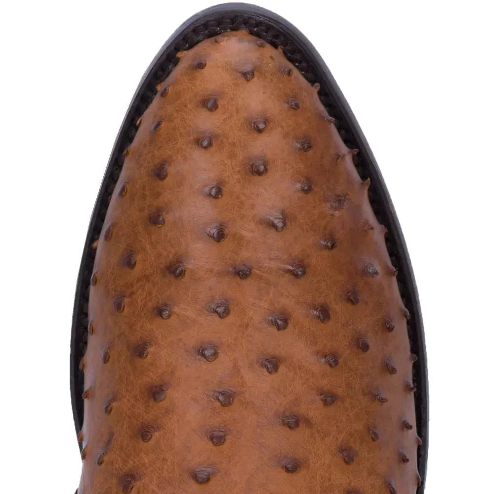 Dan Post Tempe - Mens Ostrich Leather Cowboy Boots - Hatcountry