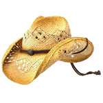 Deadwood Trading Hat Company Sonoma - Raffia Straw Cowboy Hat - Hatcountry