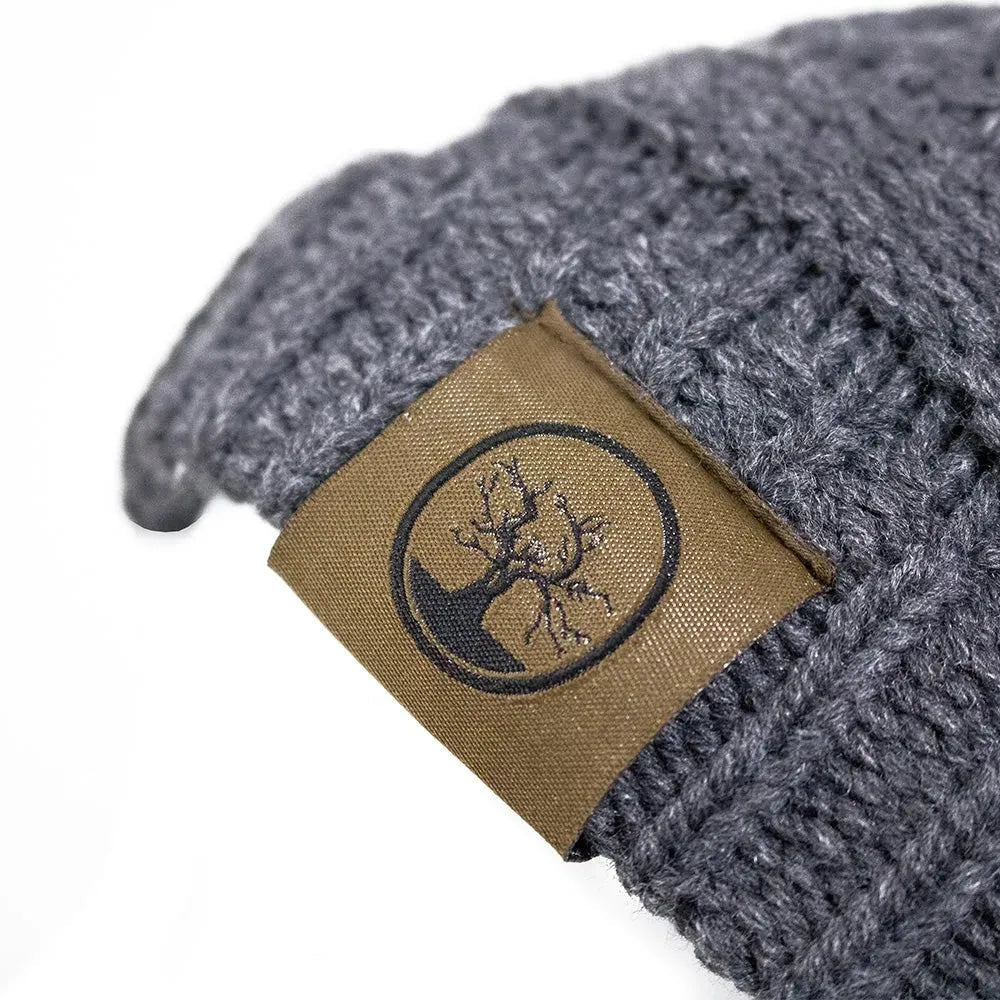 Deadwood Trading Brina- Slouch Beanie with Pom Pom - Winter Skull Cap for Women - Hatcountry