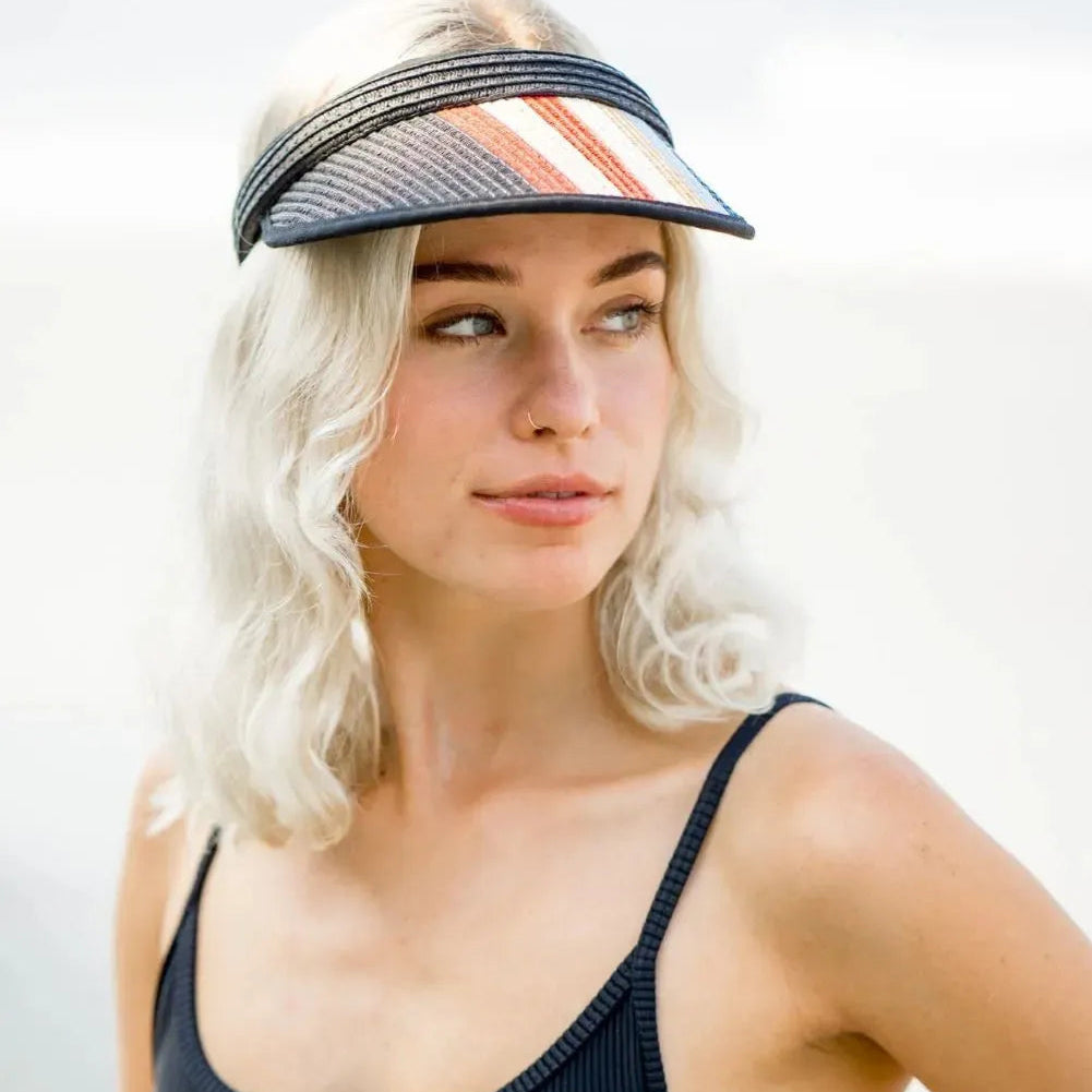 Peter Grimm Dylan - Straw Visor Hat - Hatcountry