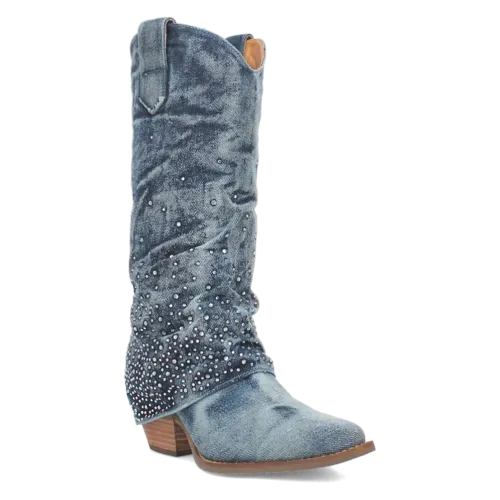 Dingo Eye Candy - Women's Denim Cowgirl Boot - Hatcountry