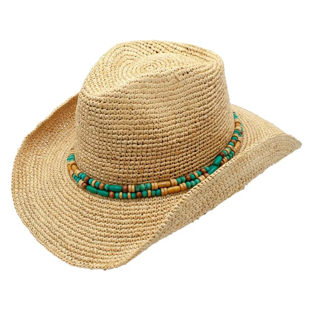 Peter Grimm Francesca - Straw Cowboy Hat - Hatcountry