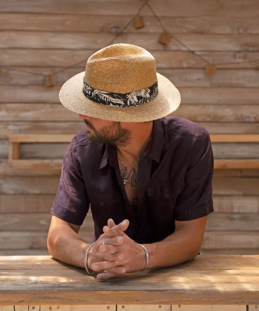 Peter Grimm George Straw Fedora Golf Hat Hatcountry HatCountry