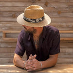 Peter Grimm George - Straw Fedora Golf Hat - Hatcountry