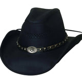 Bullhide Get On - Leather Cowboy Hat - Hatcountry