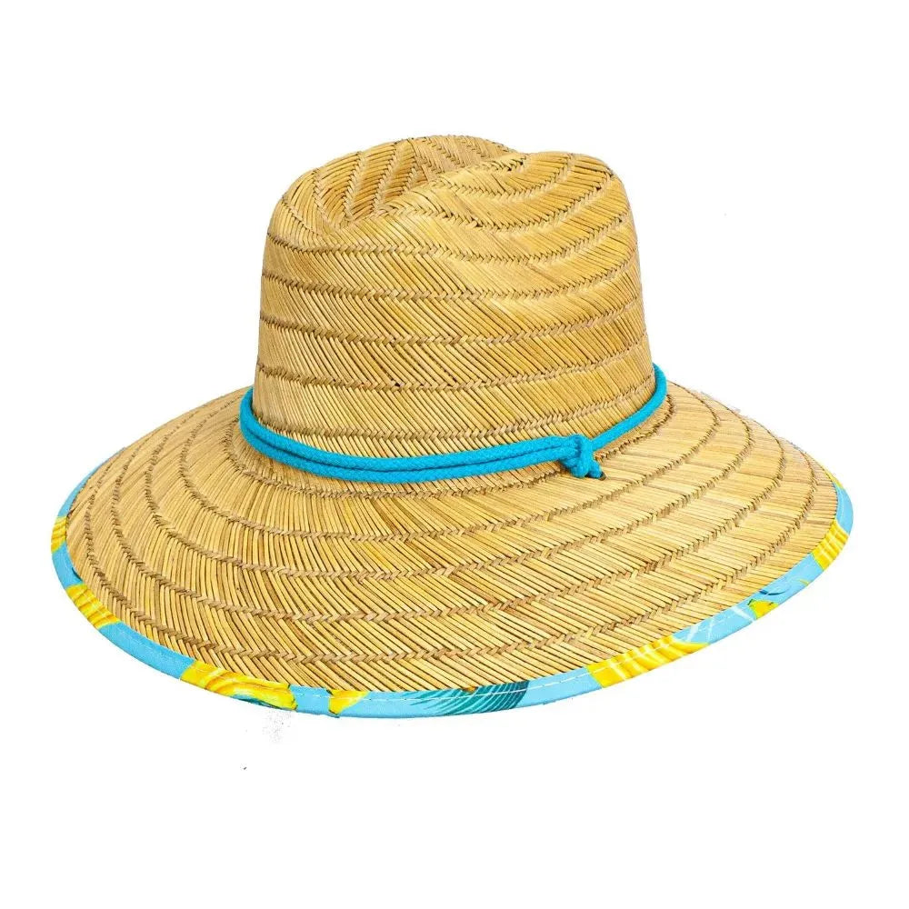 Peter Grimm Go Bananas - Rye Straw Lifeguard Hat - Hatcountry