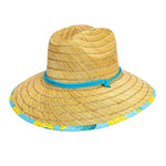 Peter Grimm Go Bananas - Rye Straw Lifeguard Hat - Hatcountry