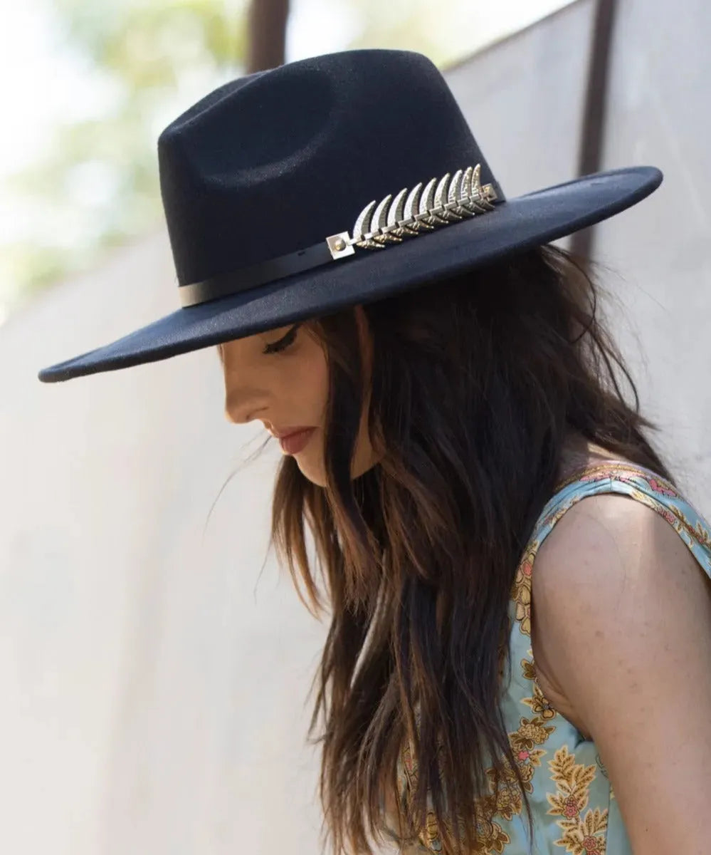 Peter Grimm Grace - Wide Brim Wool Felt Cowgirl Hat - Hatcountry