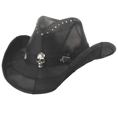 Bullhide Hardtail - Leather Cowboy Hat - Hatcountry