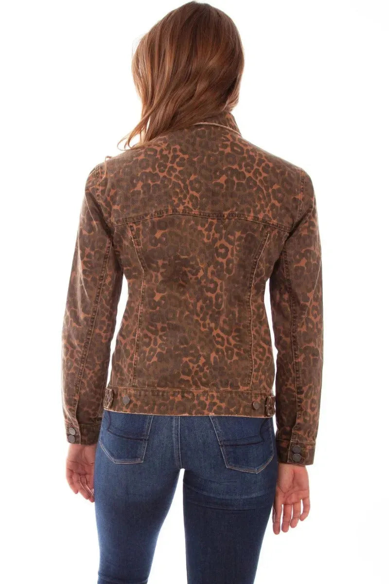 Honey Creek Leopard Denim - Womens Jacket - Hatcountry