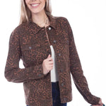 Honey Creek Leopard Denim - Womens Jacket - Hatcountry