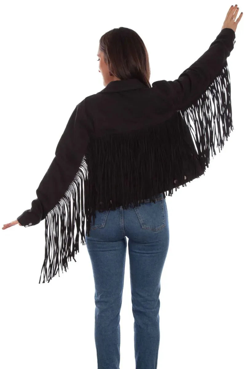 Honey Creek Denim Fringe - Womens Jacket - Hatcountry