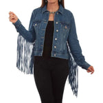 Honey Creek Denim Fringe - Womens Jacket - Hatcountry
