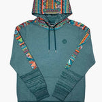 HOOey "Ladies Canyon" (Teal) - Ladies Sweatshirt - Hatcountry