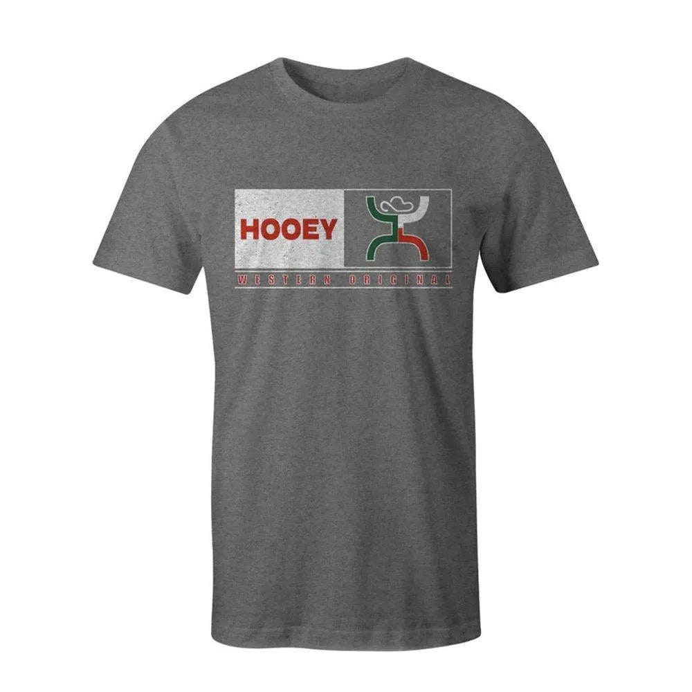 HOOey Match ( Grey) - Mens Crew Neck T-Shirt - Hatcountry