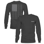 HOOey Liberty Roper ( Charcoal ) - Mens Long Sleeve T-Shirt - Hatcountry