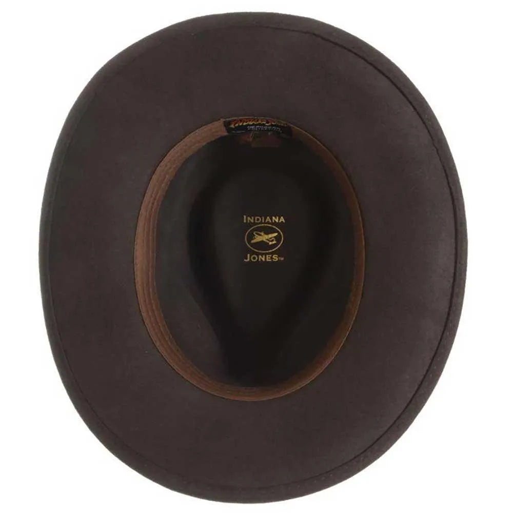 Indiana Jones™ Belloq - Crushable Soft Wool Felt Fedora Hat - Hatcountry