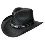 Jack Daniels Crisscross (JD03-705) – Shapeable Straw Cowboy Hat - Hatcountry
