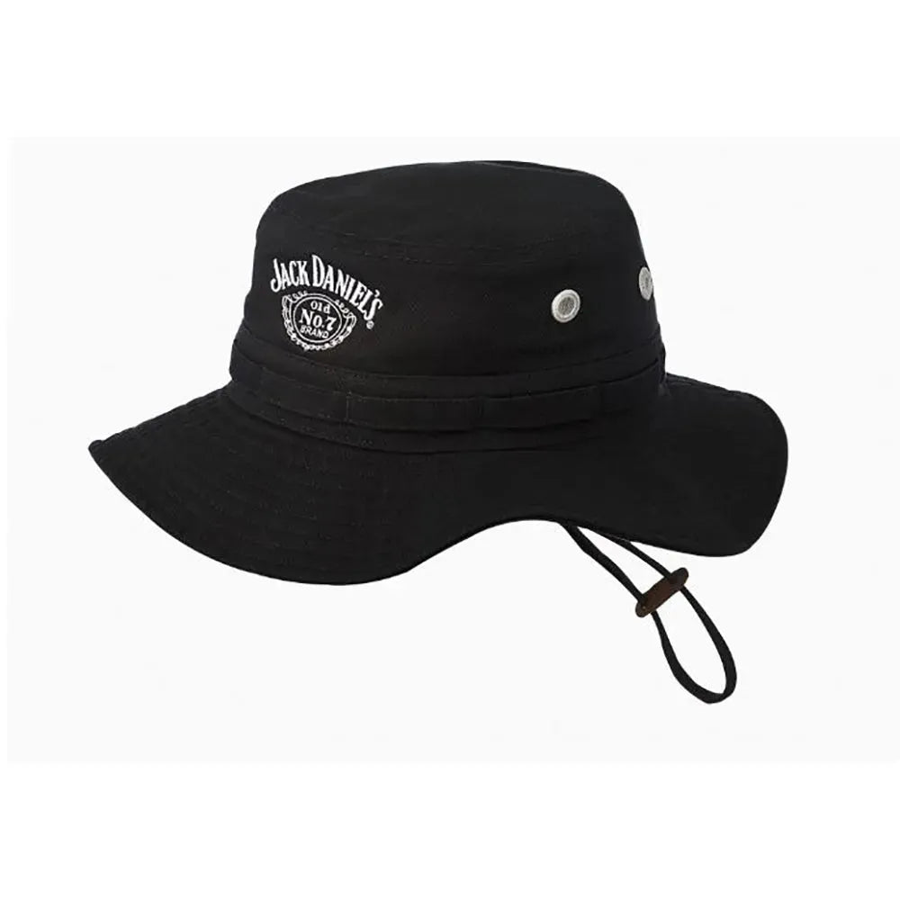 Jack Daniels Wide Brim Twill Boonie (JD77-133) - Bucket Hat - Hatcountry