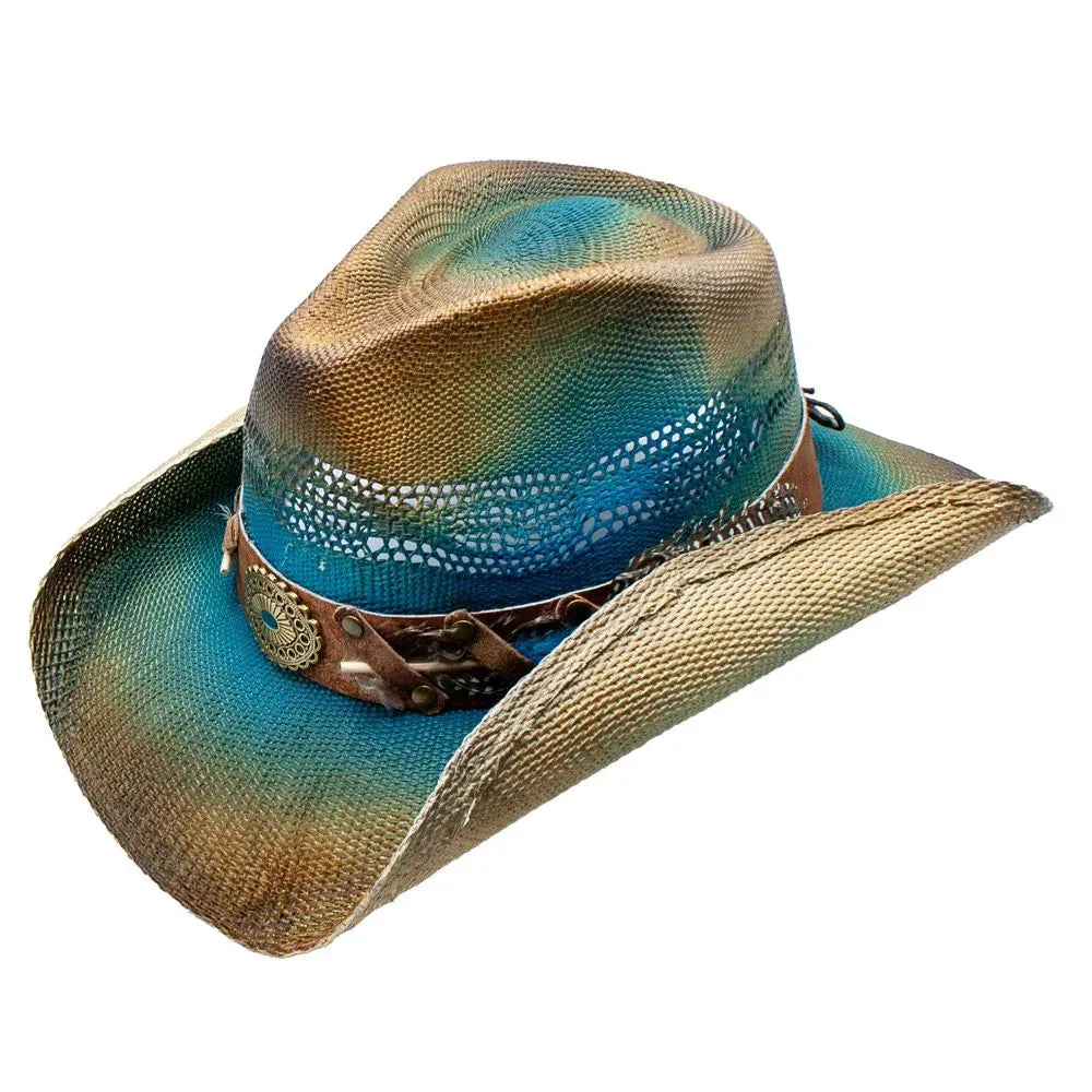 Peter Grimm Karoli - Straw Cowboy Hat - Hatcountry
