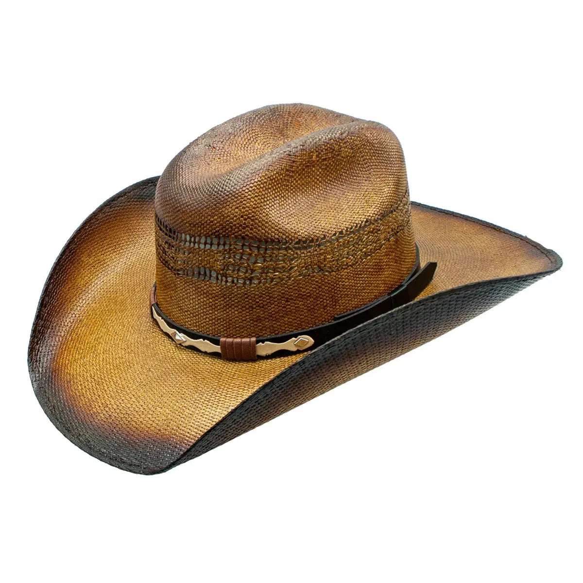 Peter Grimm Larry - Bangora Straw Cowboy Hat - Hatcountry