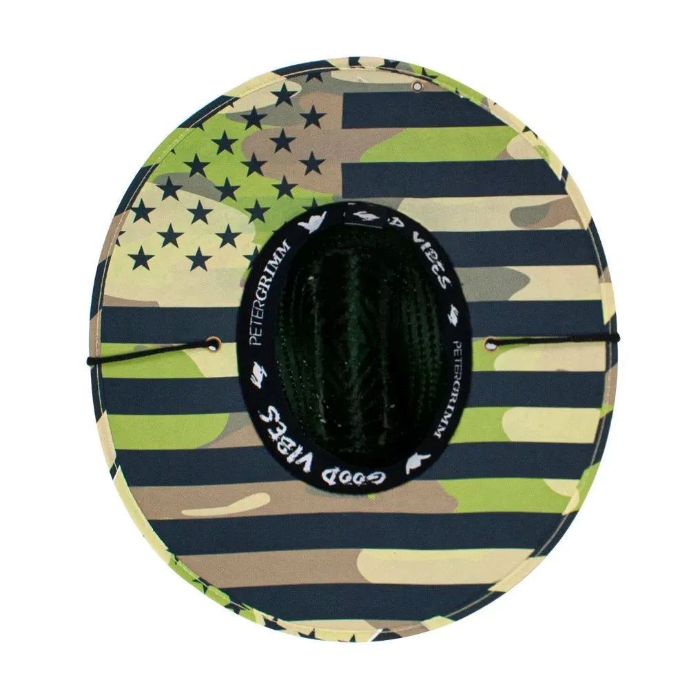 Peter Grimm Liberty - Rush Straw Lifeguard Hat - Hatcountry