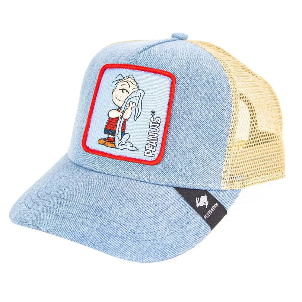Peter Grimm Peanuts Linus (Denim) - Trucker Cap - Hatcountry