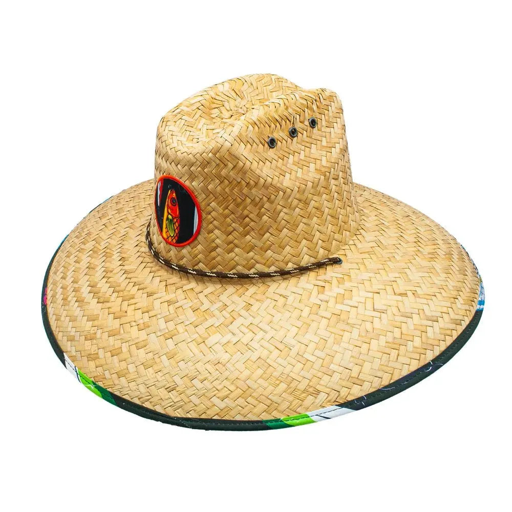 Peter Grimm Lures - Straw Lifeguard Hat - Hatcountry