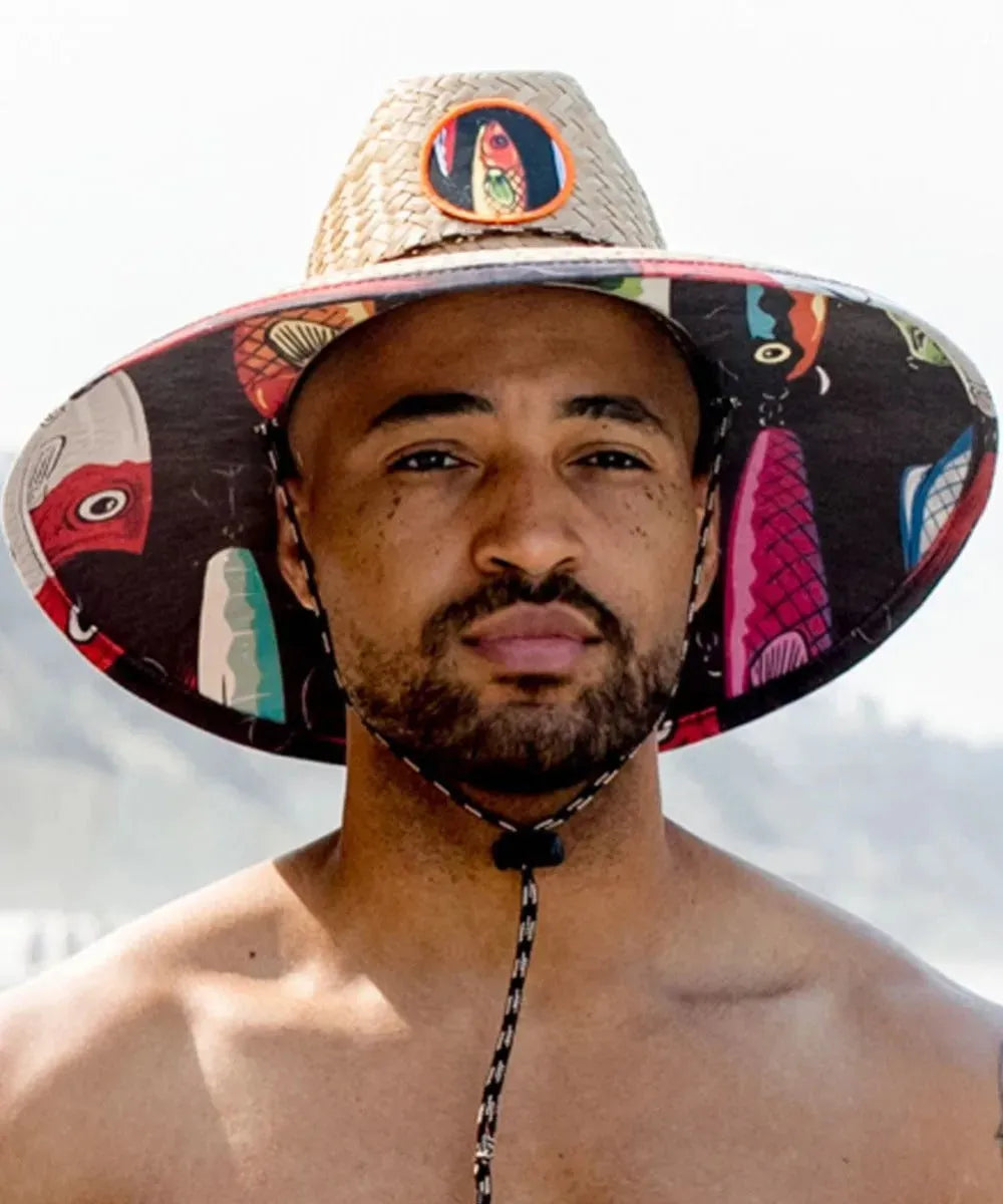 Peter Grimm Lures - Straw Lifeguard Hat - Hatcountry