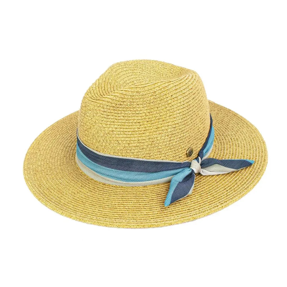 Peter Grimm Maren - Womens Straw Fedora Hat - Hatcountry