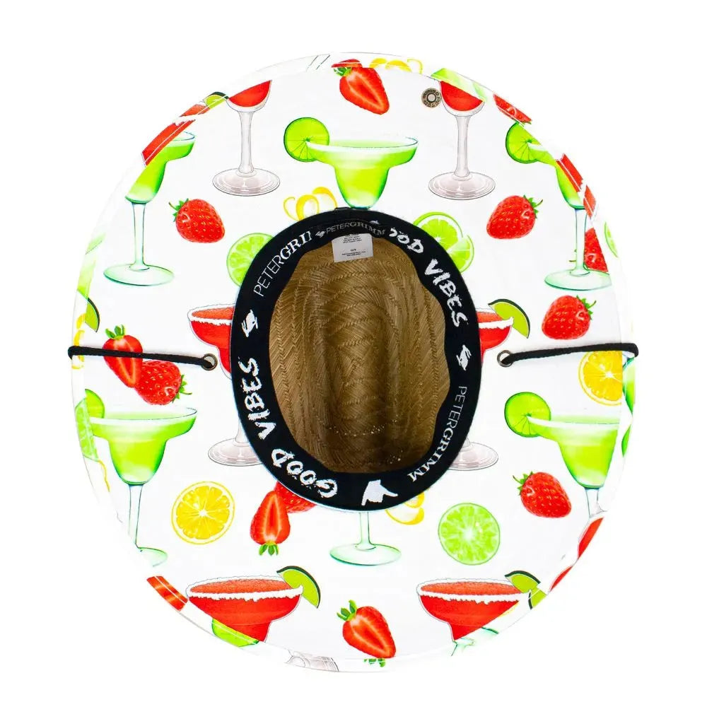 Peter Grimm Margaritas - Rye Straw Lifeguard Hat - Hatcountry