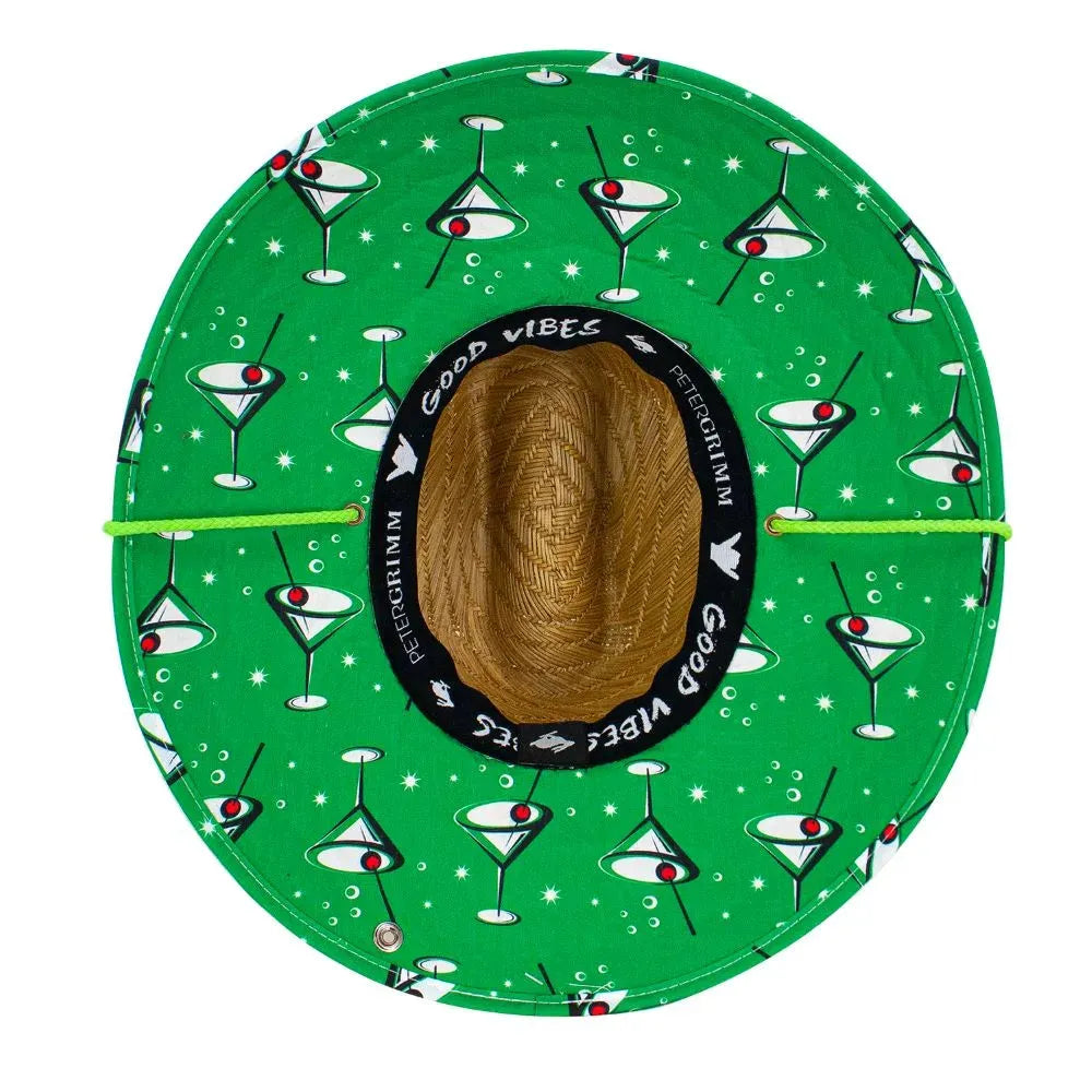 Peter Grimm Martini - Rye Straw Lifeguard Hat - Hatcountry