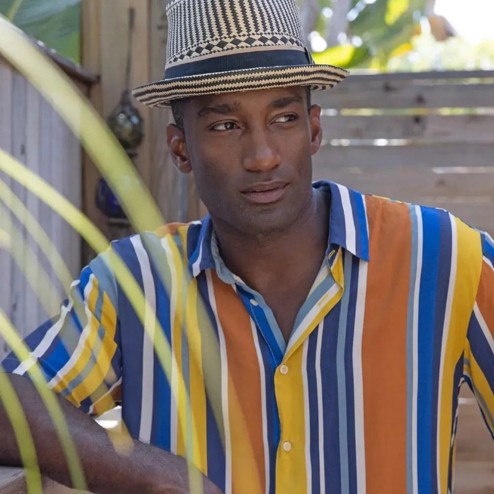 Peter Grimm Mazatlan - Straw Fedora Hat - Hatcountry