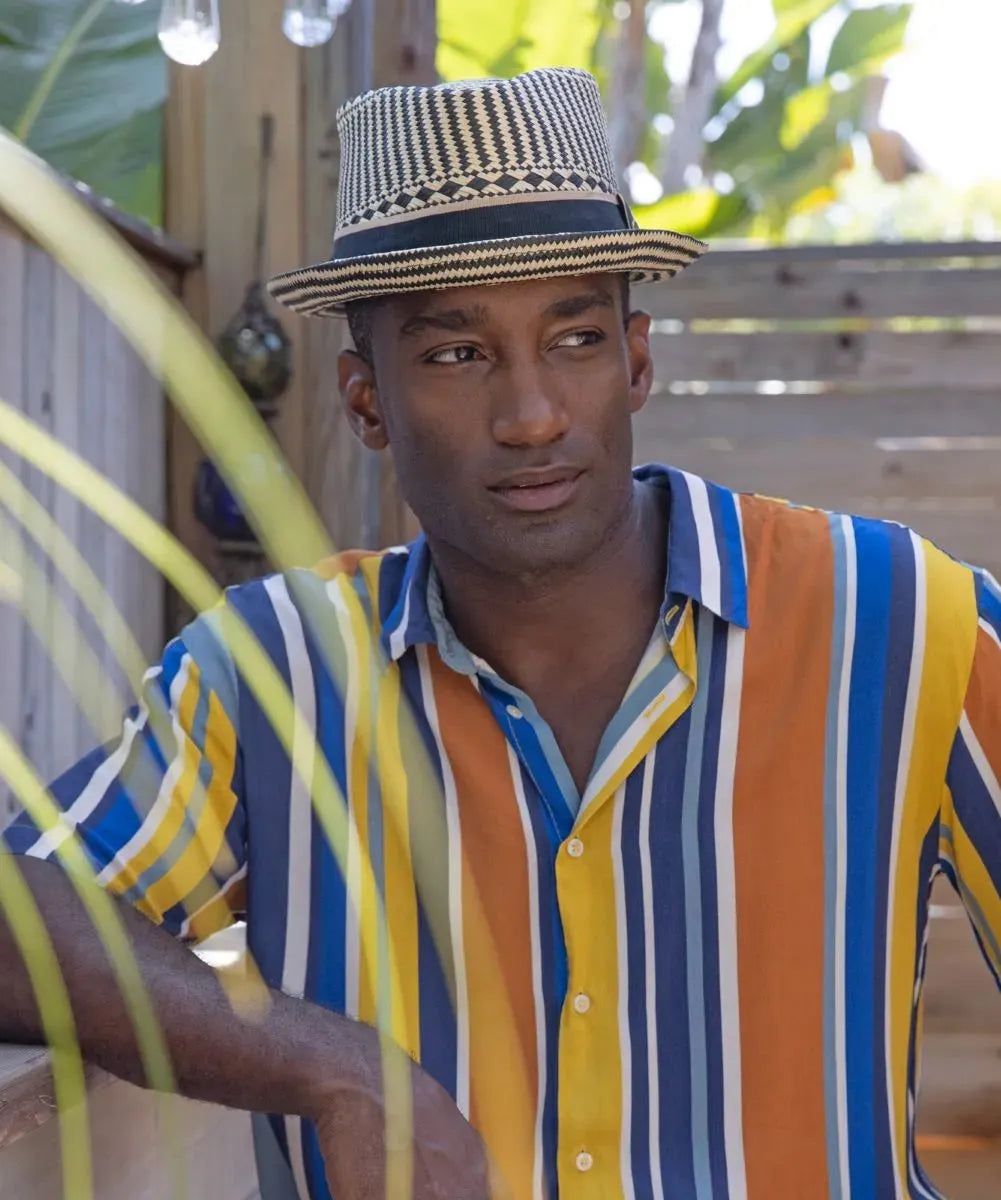 Peter Grimm Mazatlan - Straw Fedora Hat - Hatcountry
