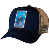 Larry Mahan's El Valiente (Navy/Brown) - Trucker Cap