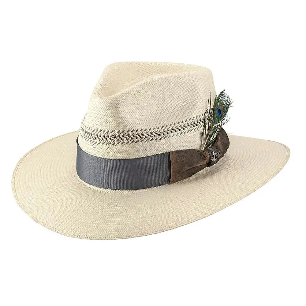 Bullhide Mediterranean - Straw Fedora Hat - Hatcountry
