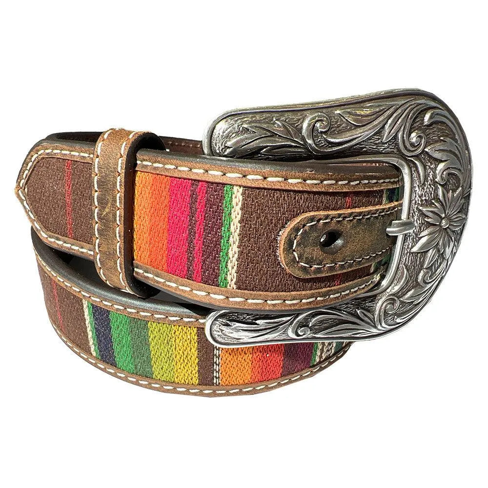 Nocona Multi-Colored Serape - Children's Belt - Hatcountry