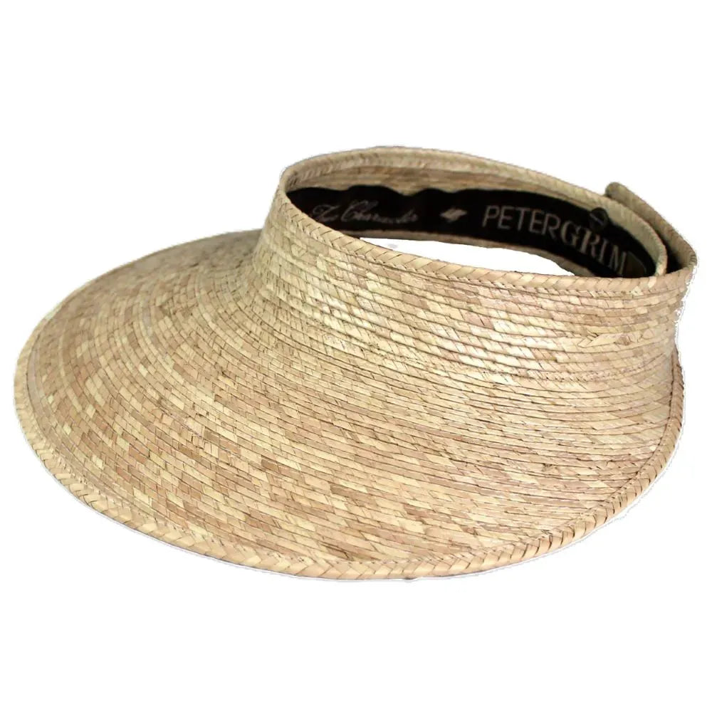 Peter Grimm Noriel - Mexican Palm Straw Visor Hat - Hatcountry