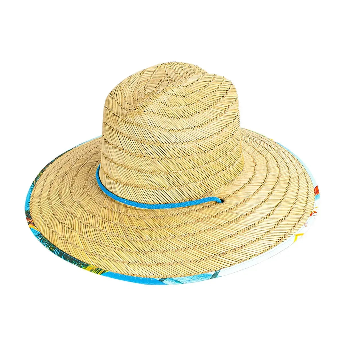 Peter Grimm Off Coast - Rye Straw Lifeguard Hat - Hatcountry