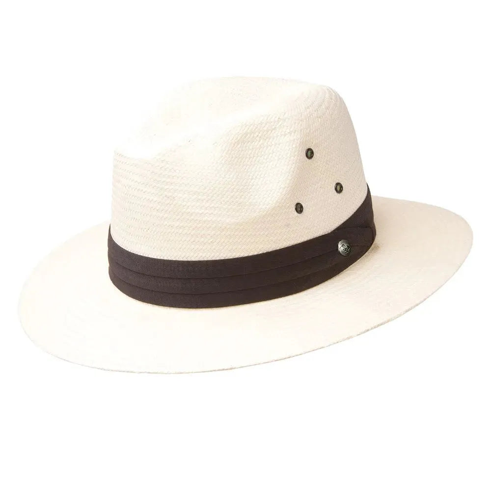 Peter Grimm Official - Straw Fedora Hat - Hatcountry