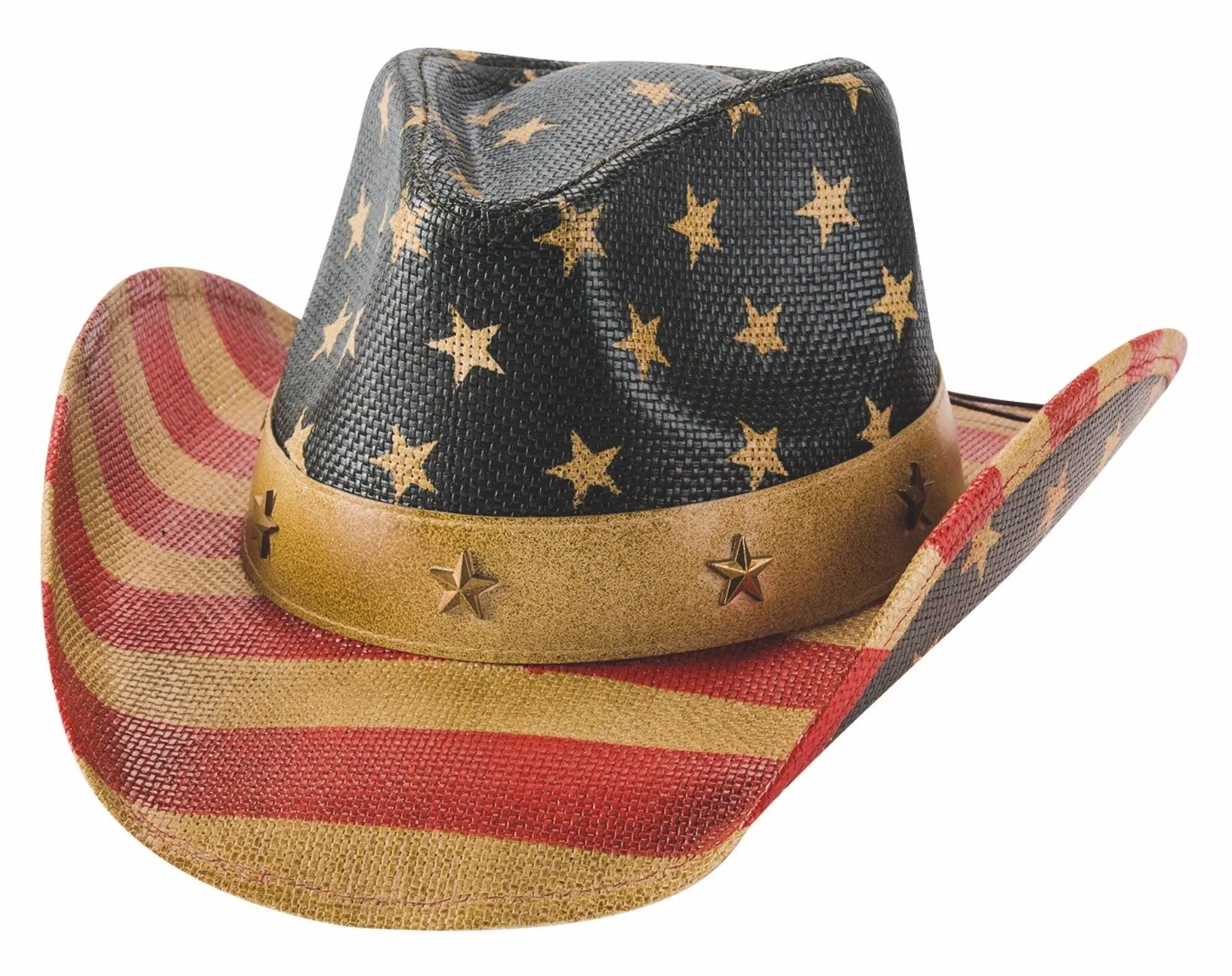 Bullhide Old Glory - Straw Cowboy Hat - Hatcountry