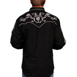 Scully Rose Colored Glasses - Mens Western Shirt - Hatcountry