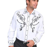 Scully Rose Colored Glasses - Mens Western Shirt - Hatcountry