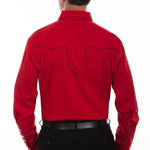 Scully Candy Cane - Men's Western Shirt - Hatcountry