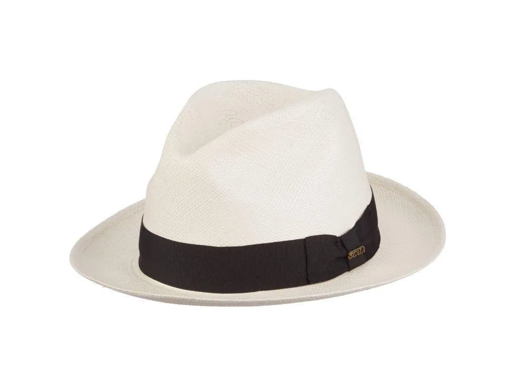 Scala Allendale - Panama Straw Fedora Hat - Hatcountry