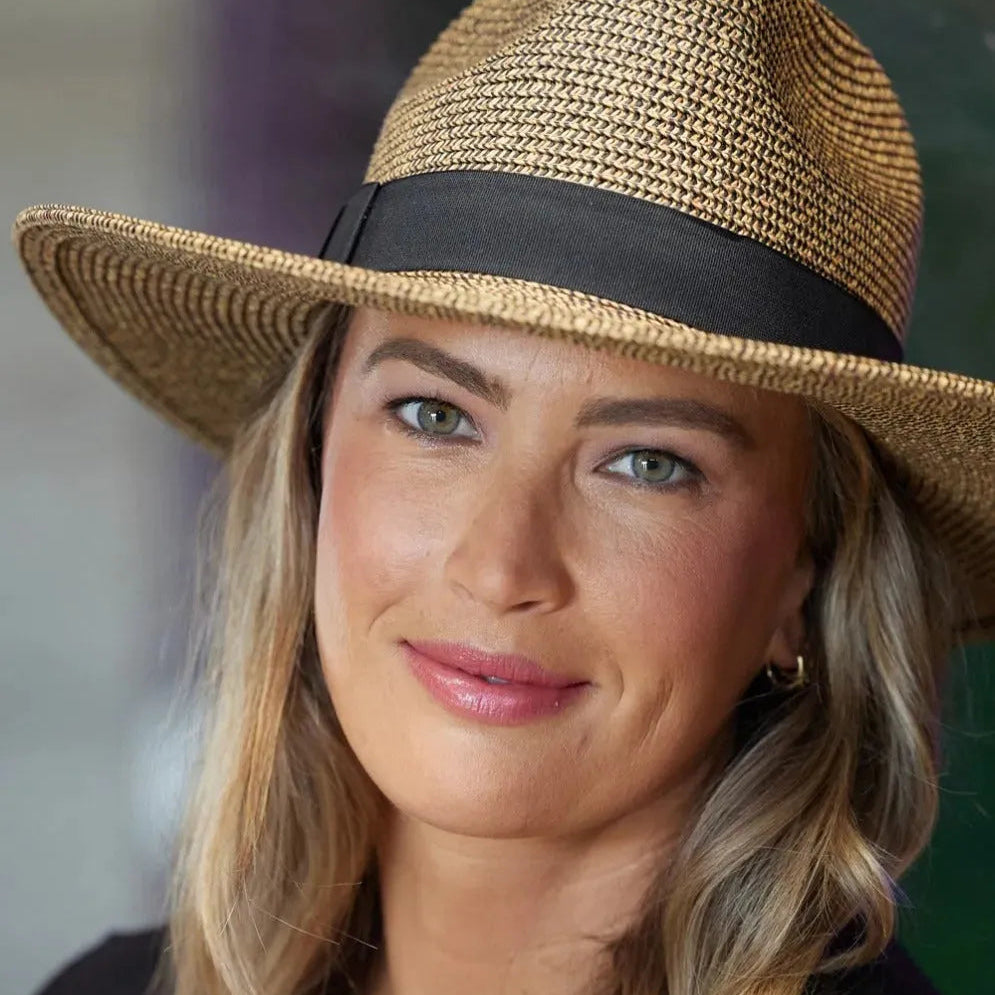 Peter Grimm Erickson - Straw Fedora Hat - Hatcountry