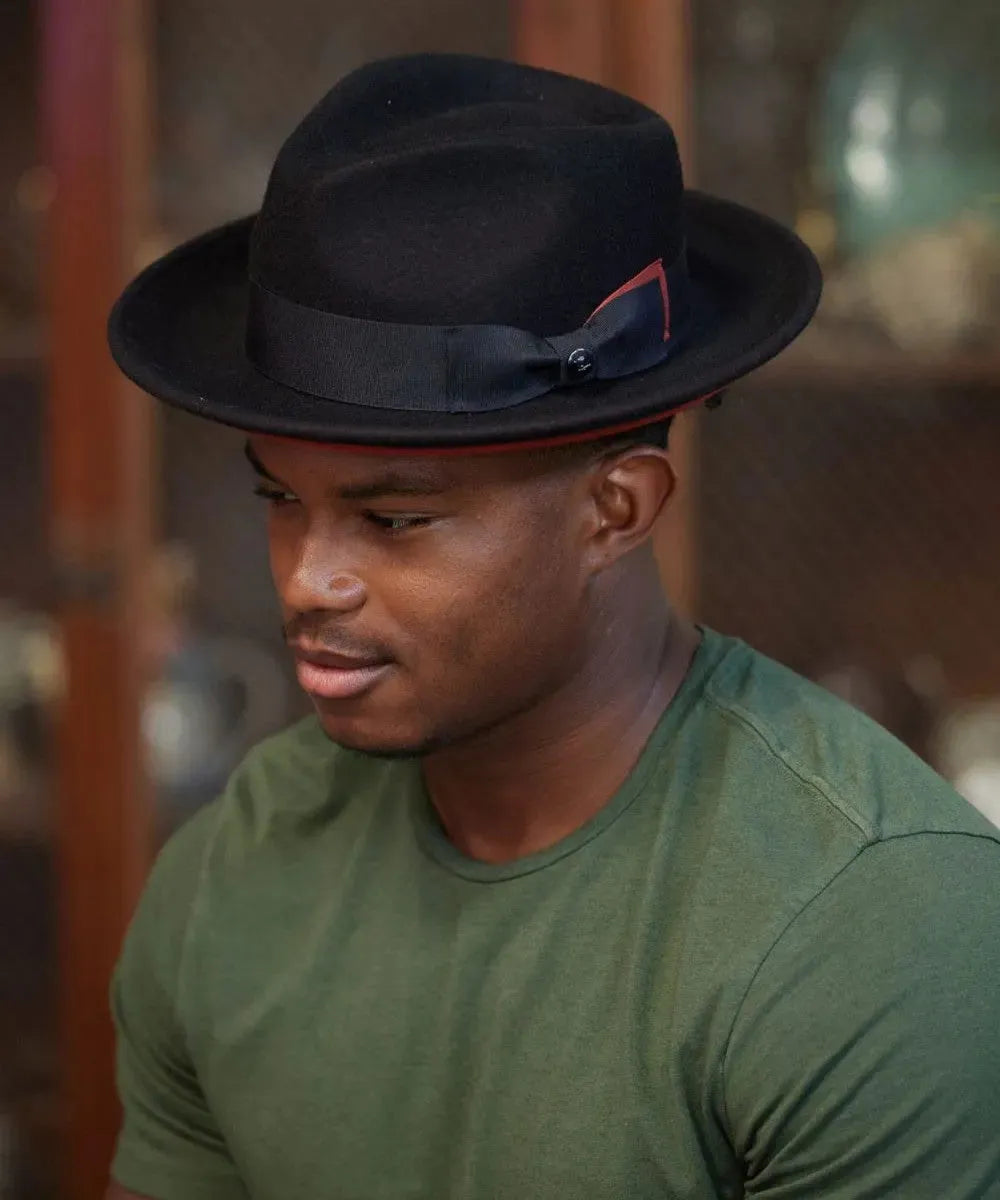 Peter Grimm Hamilton - Wool Felt Fedora Hat - Hatcountry