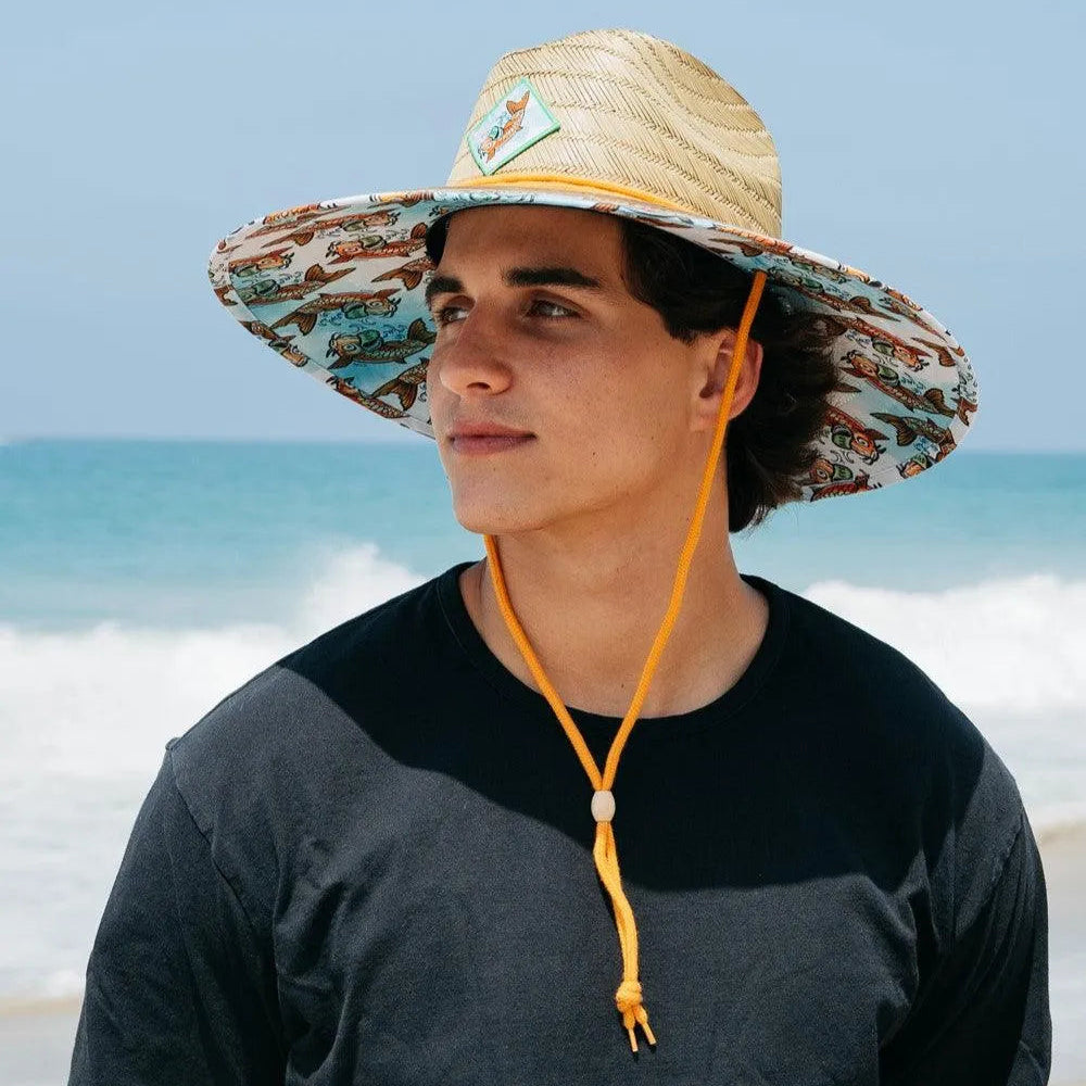 Peter Grimm Sublime Badfish Lifeguard - Rye Straw Lifeguard Hat - Hatcountry