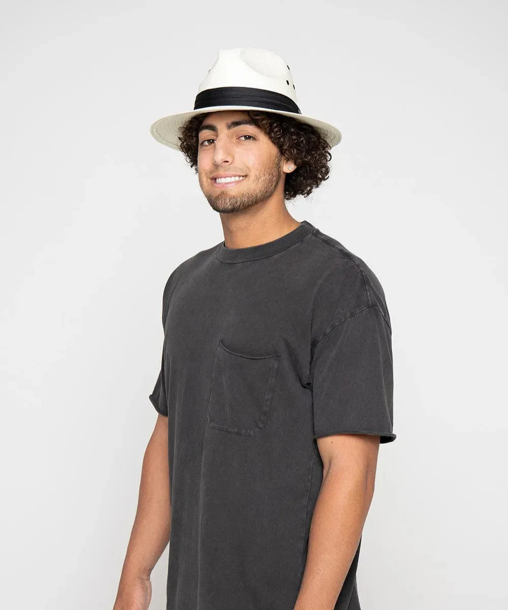Peter Grimm Official - Straw Fedora Hat - Hatcountry